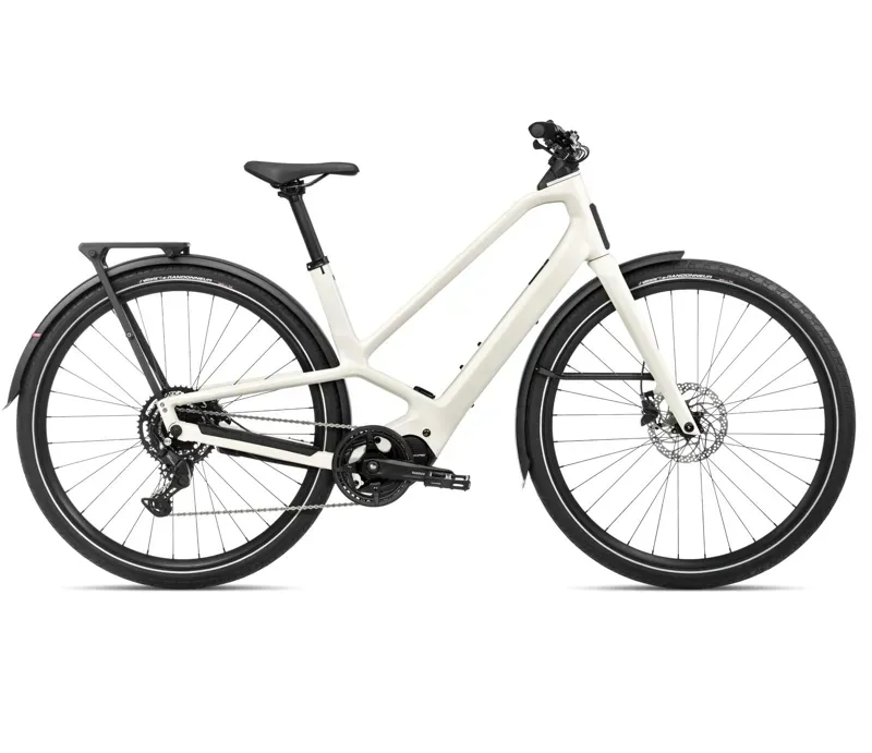 Orbea Diem 30 E-Road Bike In Ivory White-1