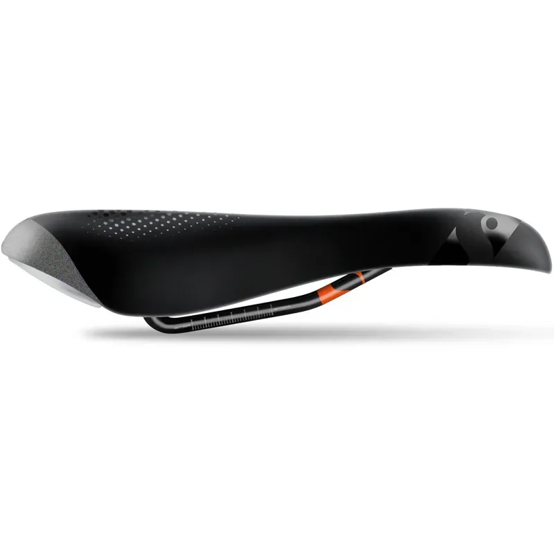 Sportourer X-Race Gel Saddle S1 in Matt Black Hi-Viz-1