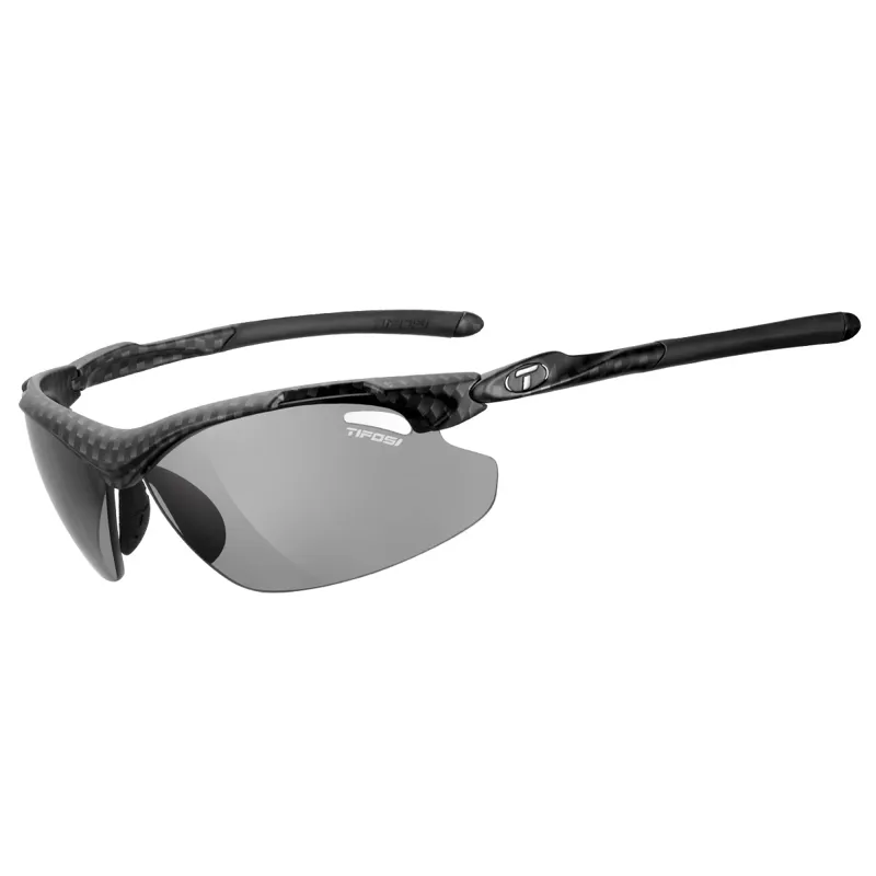 Tifosi Tyrant 2.0 Fototec Photochromic Smoke Lens Sunglasses in Black