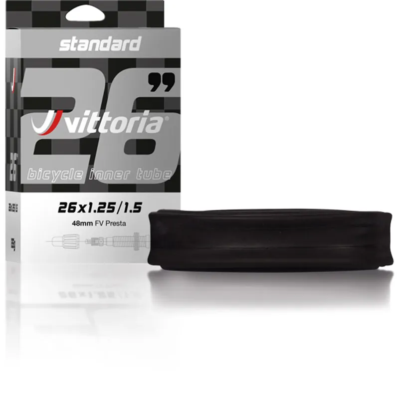 Vittoria Standard Presta Valve Inner Tube - 80mm 700x20/28c FV