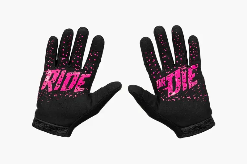 MUC-OFF YOUTH GLOVES SHRED HOT CHILLI PEPPER XS-1