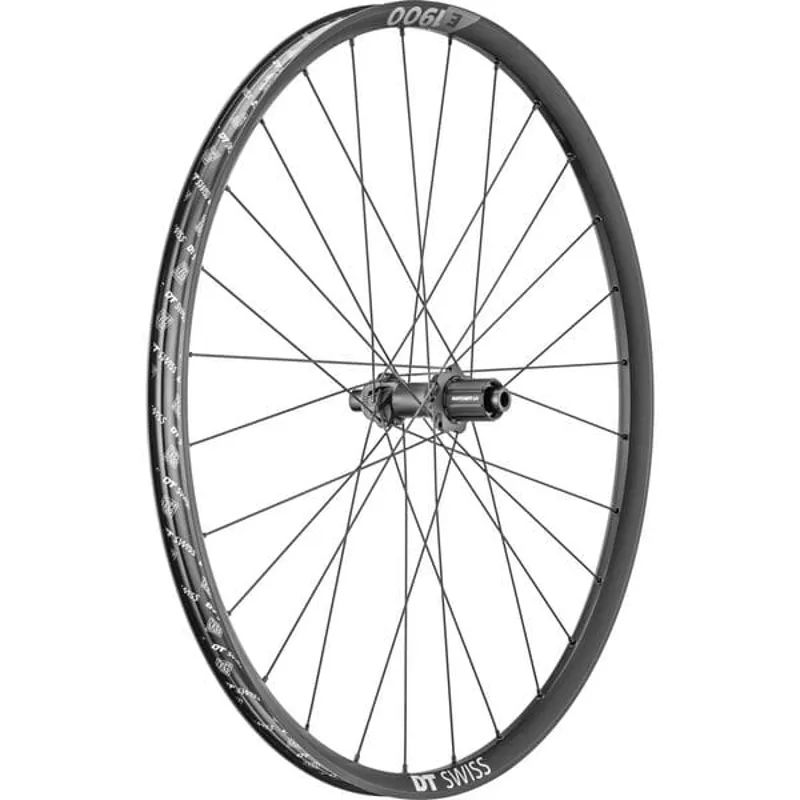 DT Swiss E1900R 27.5in Shimano Rear Wheel in Black-1