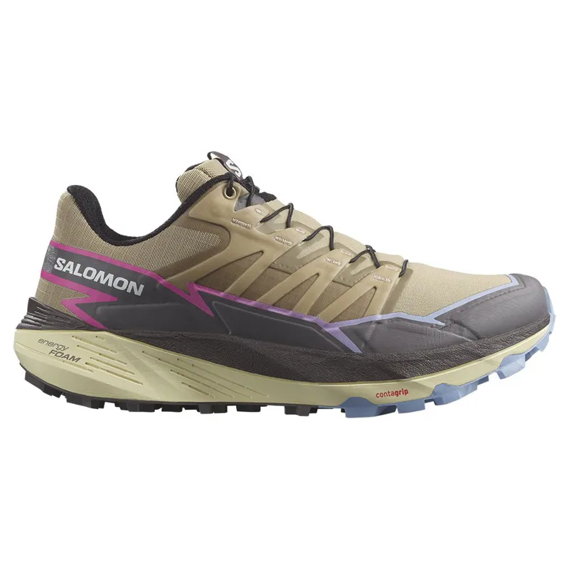 Salomon Thundercross W slate green/Plum kitten/Blue Heron Size 6